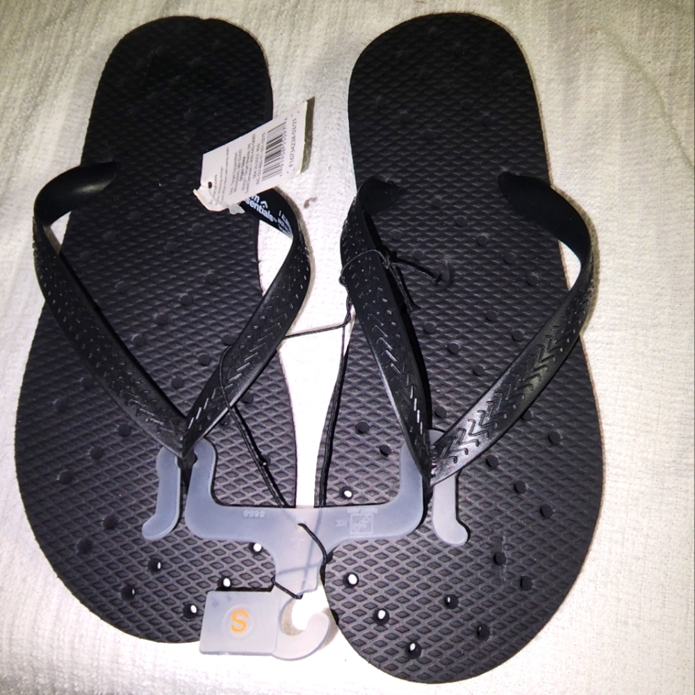Shower Flip Flop Black - Room Essentials